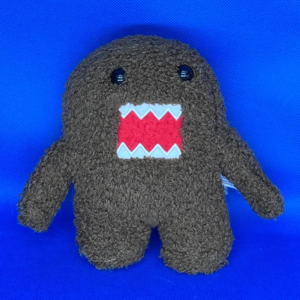 Domo Kun Plush Stuffed Animal NHK 1996-2008 JAKKS Pacific Fuzzy Monster Japan 00